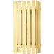 Greenwich 1 Light 17 inch Satin Brass Outdoor Wall Lantern