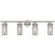 Industro 4 Light 36 inch Brushed Nickel Vanity Sconce Wall Light