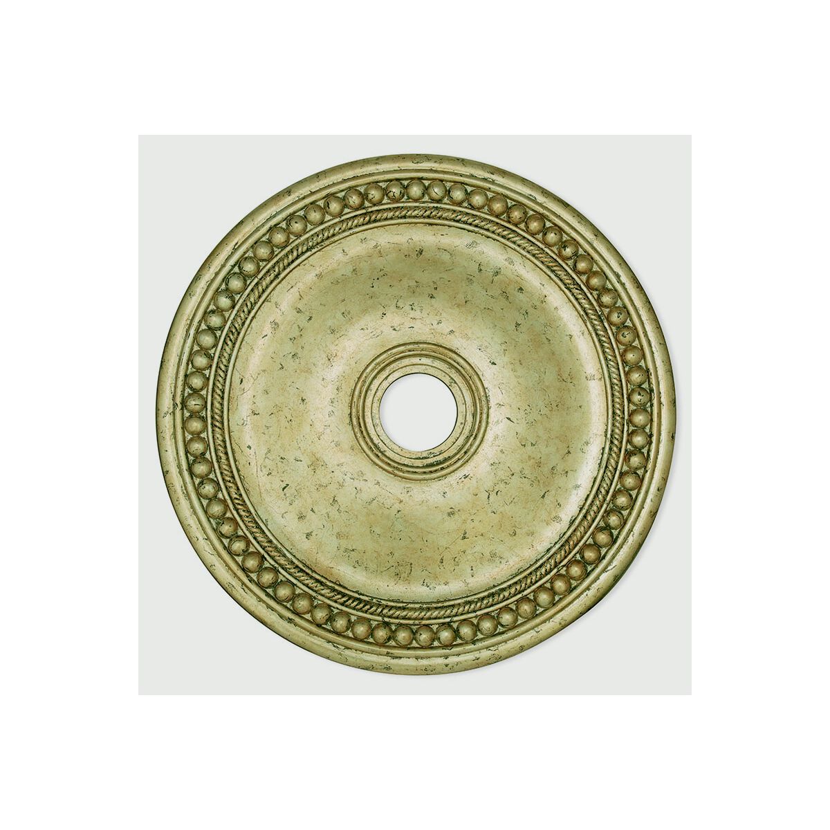 Wingate Hand Applied Winter Gold Ceiling Medallion