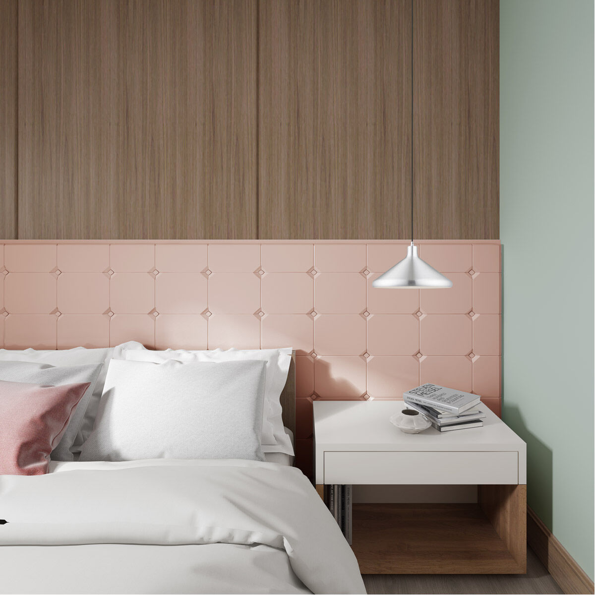 Allison 1 Light 15 inch Brushed Aluminum Mini Pendant Ceiling Light