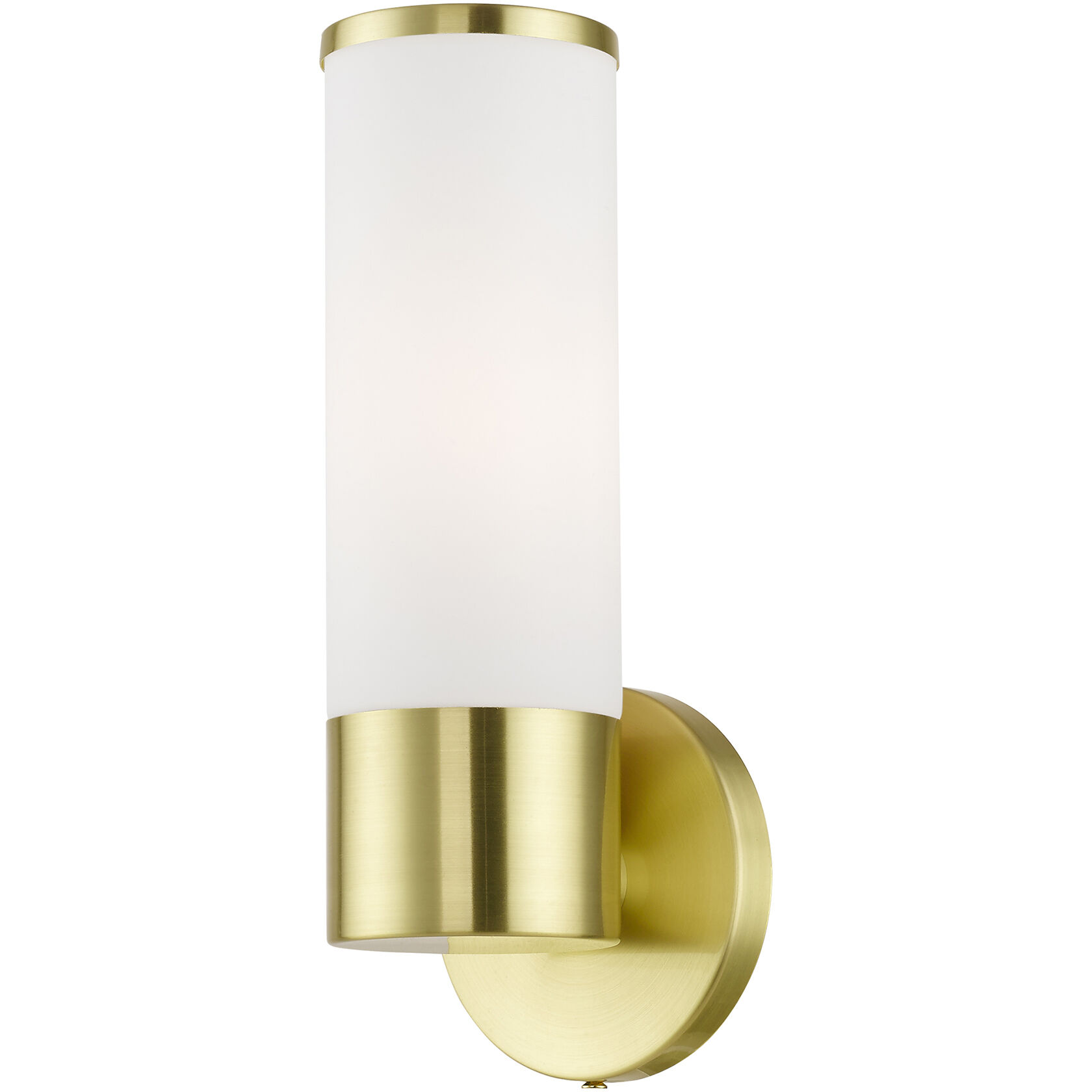Lindale 1 Light 4 inch Satin Brass ADA Single Sconce Wall Light, Single