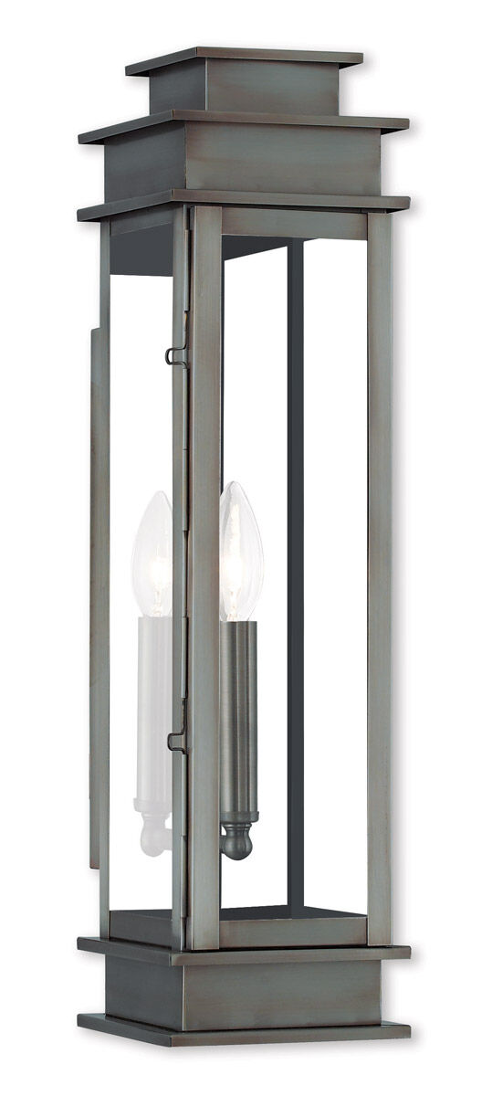 Princeton 1 Light 5.25 inch Outdoor Wall Light