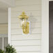 Oxford 1 Light 14.5 inch Soft Gold Outdoor Wall Lantern, Small