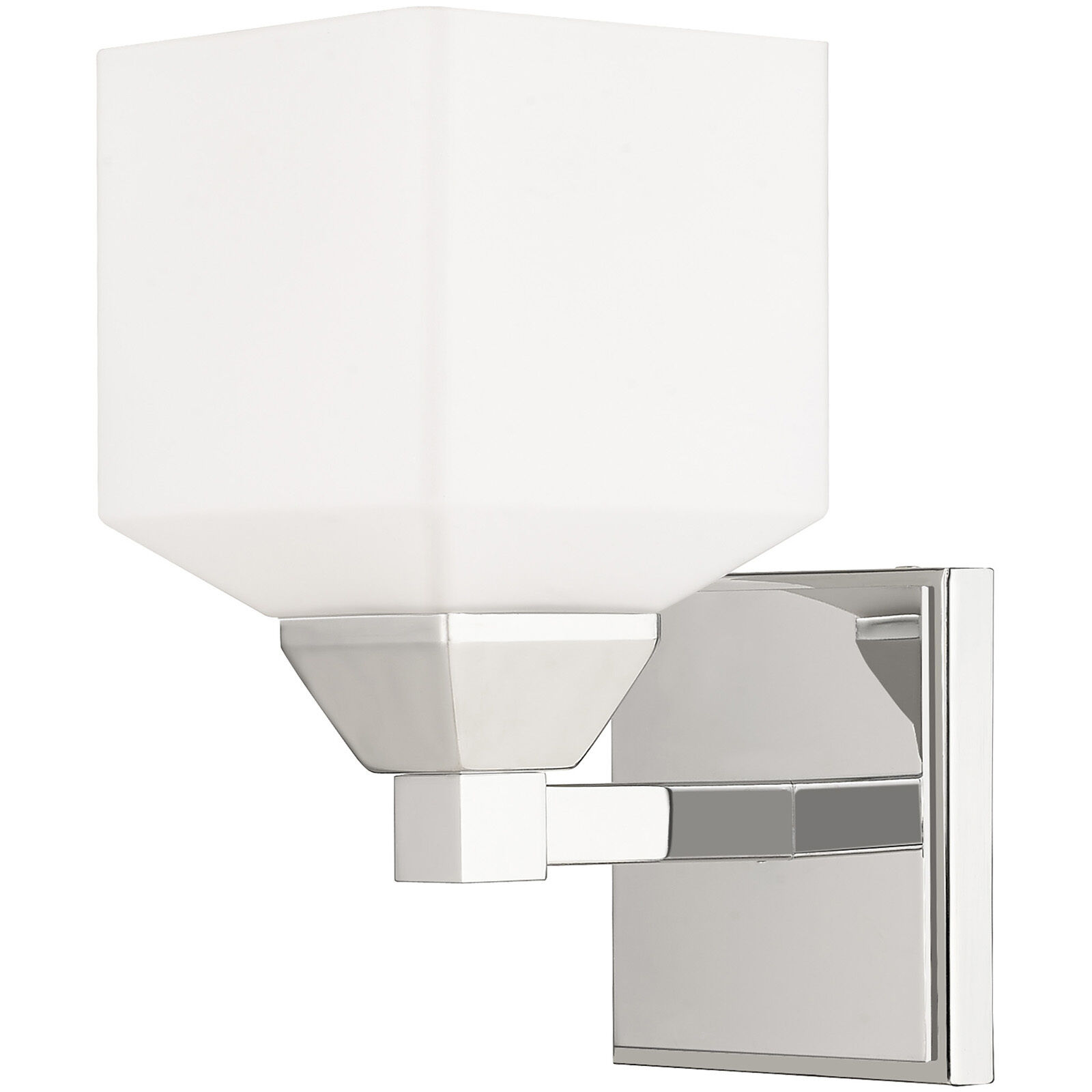 Aragon 1 Light 5 inch Polished Chrome Wall Sconce Wall Light