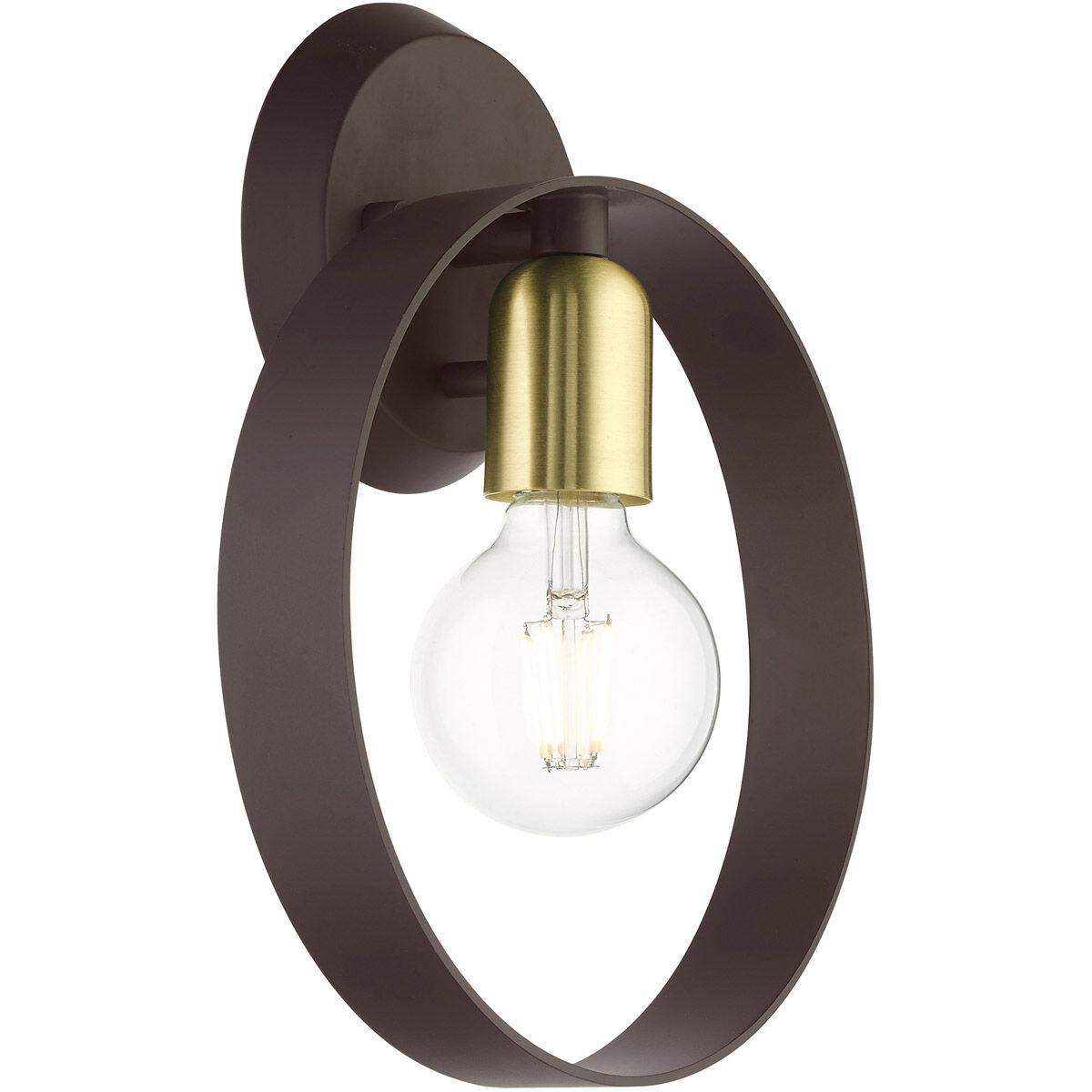 Modesto 1 Light 9 inch Bronze ADA ADA Single Sconce Wall Light