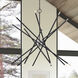 Soho 16 Light 50 inch Black Foyer Chandelier Ceiling Light