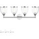 Ashridge 4 Light 35.75 inch Polished Chrome Large Vanity Sconce Wall Light