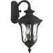 Oxford 3 Light 23 inch Textured Black Outdoor Wall Lantern
