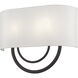 Stratton 2 Light 15 inch Bronze ADA Wall Sconce Wall Light