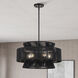 Florell 5 Light 22 inch Black Pendant Chandelier Ceiling Light