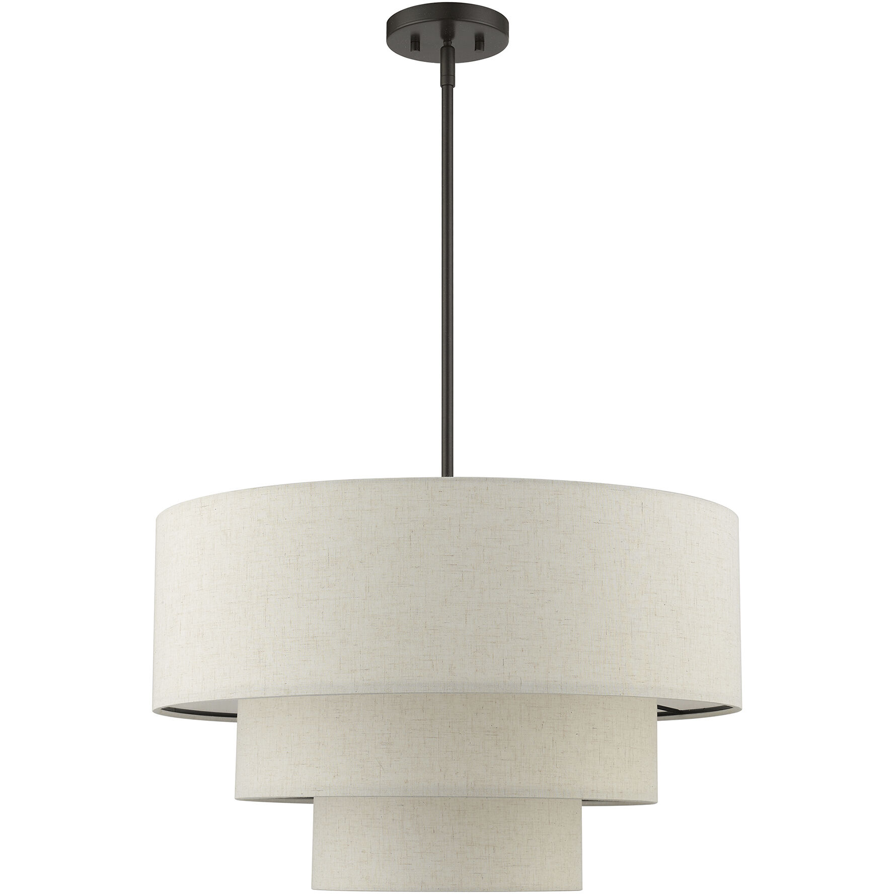 Gladstone 4 Light 23 inch English Bronze Pendant Chandelier Ceiling Light