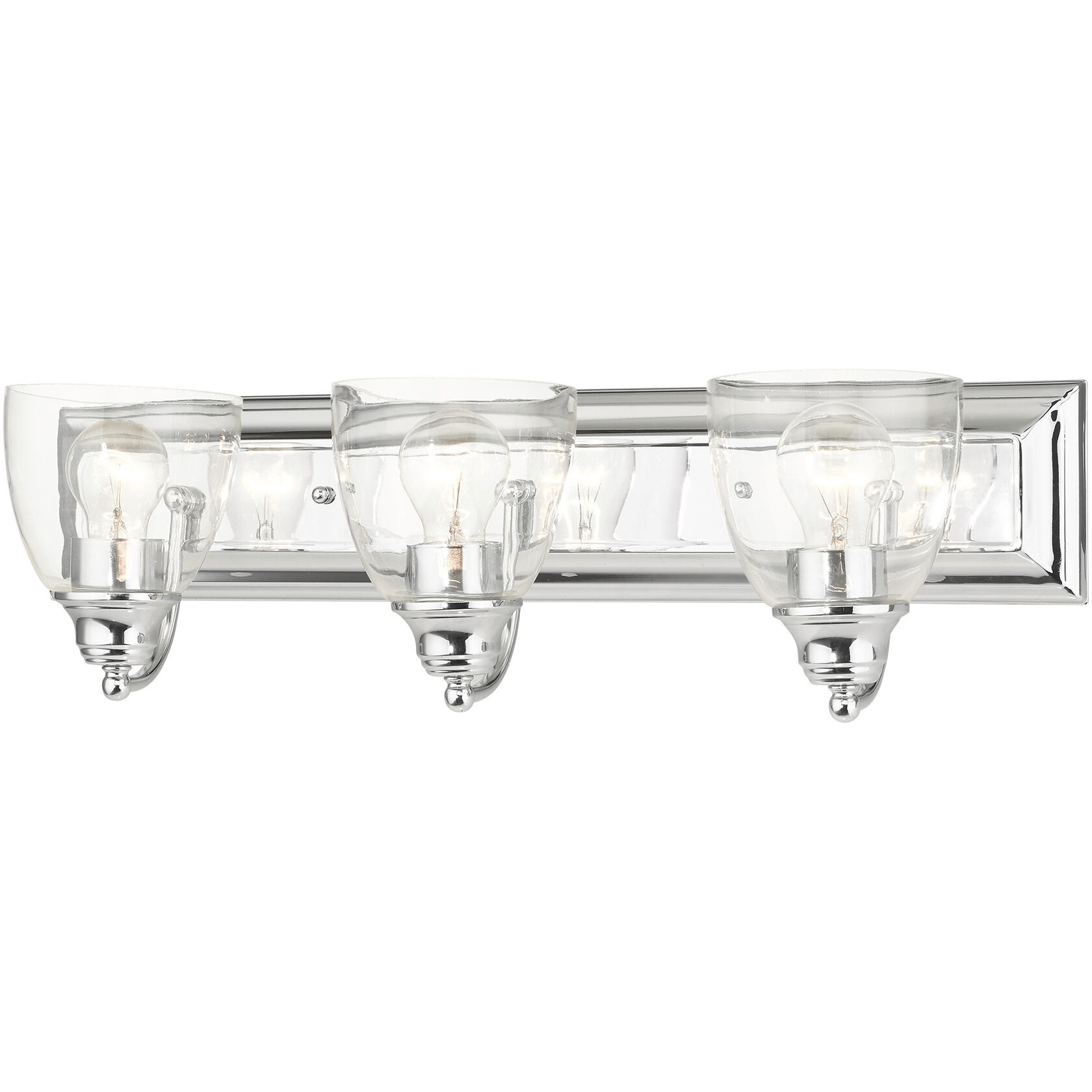 Birmingham 3 Light 24 inch Polished Chrome Vanity Sconce Wall Light