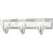 Birmingham 3 Light 24 inch Polished Chrome Vanity Sconce Wall Light