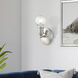 Lansdale 1 Light 5 inch Brushed Nickel Single Vanity Sconce Wall Light, Single