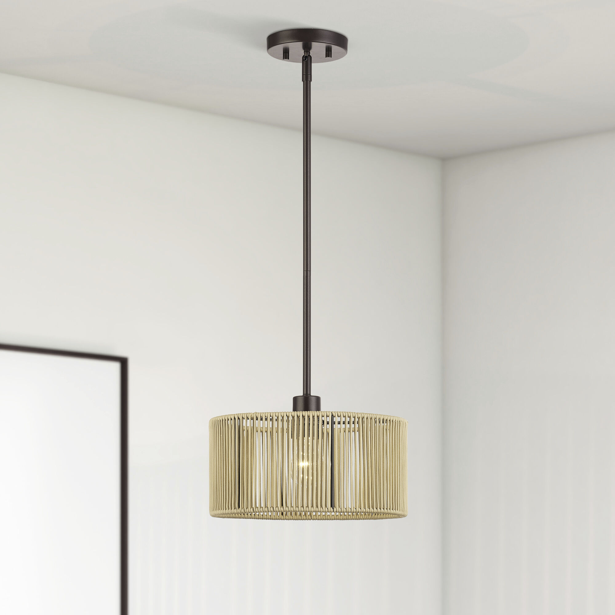 Acordia 1 Light 12 inch English Bronze Pendant Ceiling Light