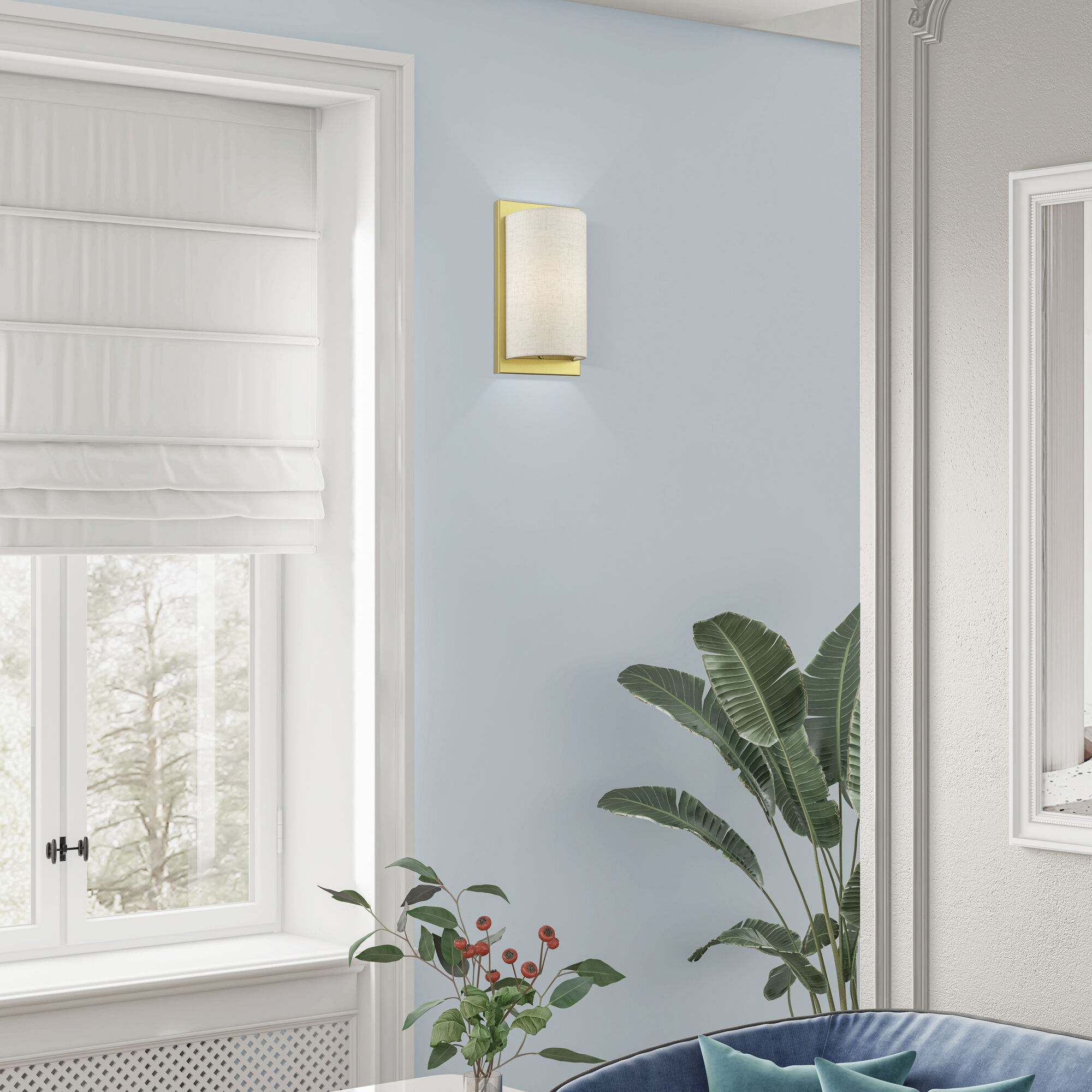 Brenton 1 Light 6 inch Soft Gold ADA Wall Sconce Wall Light