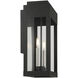 York 2 Light 19 inch Black Outdoor Wall Lantern