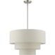 Gladstone 4 Light 23 inch Brushed Nickel Pendant Chandelier Ceiling Light