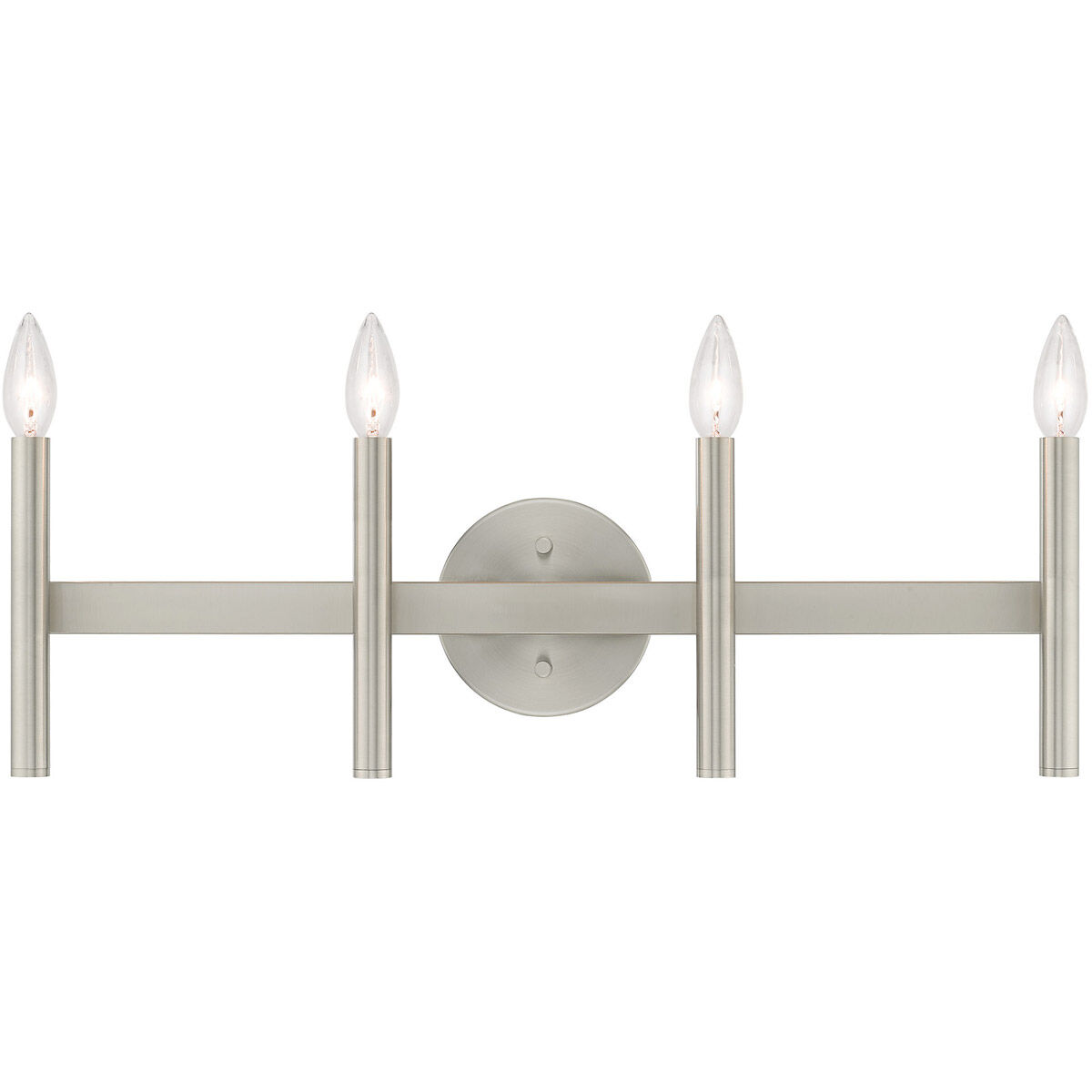 Copenhagen 4 Light 24 inch Brushed Nickel ADA Bath Vanity Wall Light