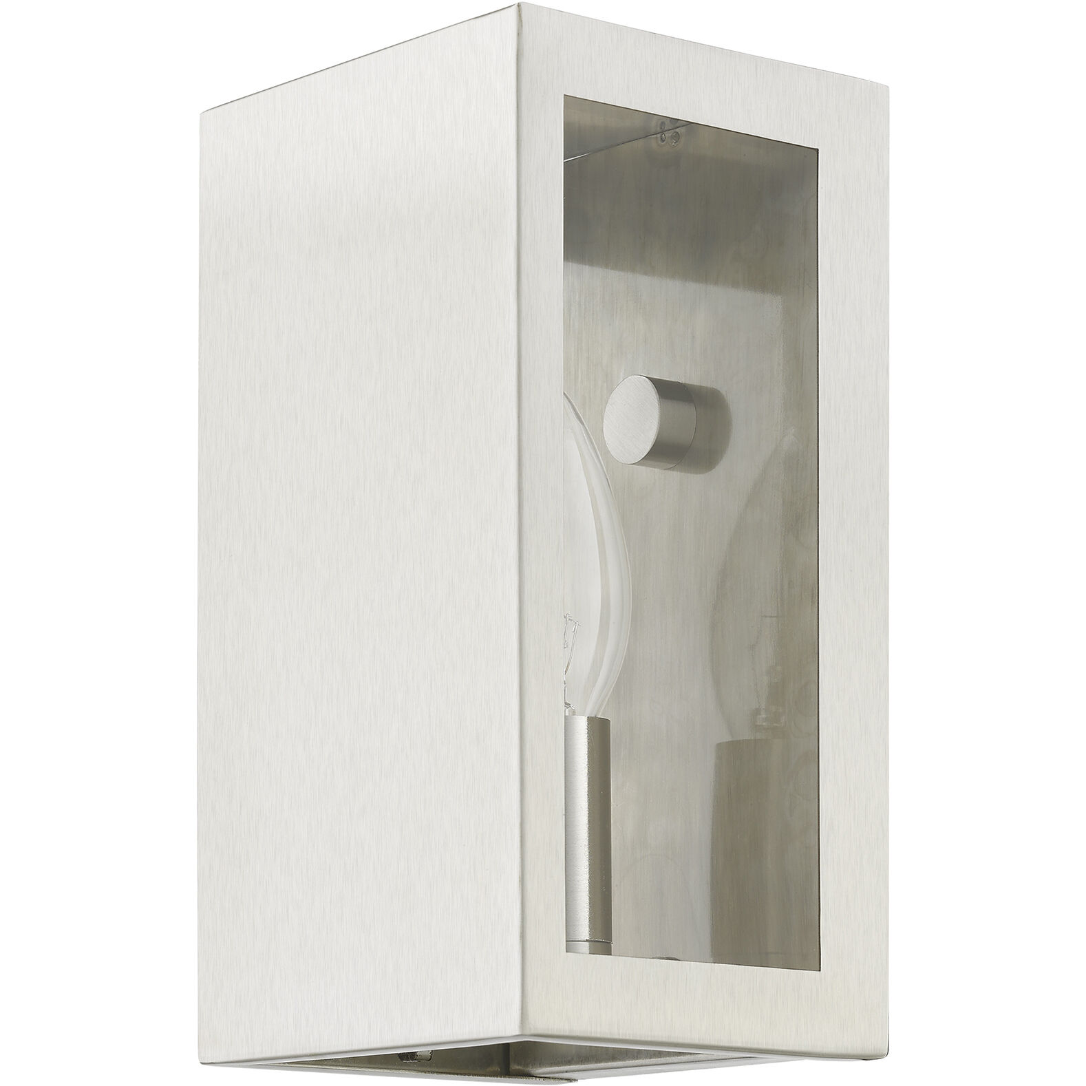 Winfield 1 Light 9 inch Brushed Nickel Outdoor Small Sconce, Small