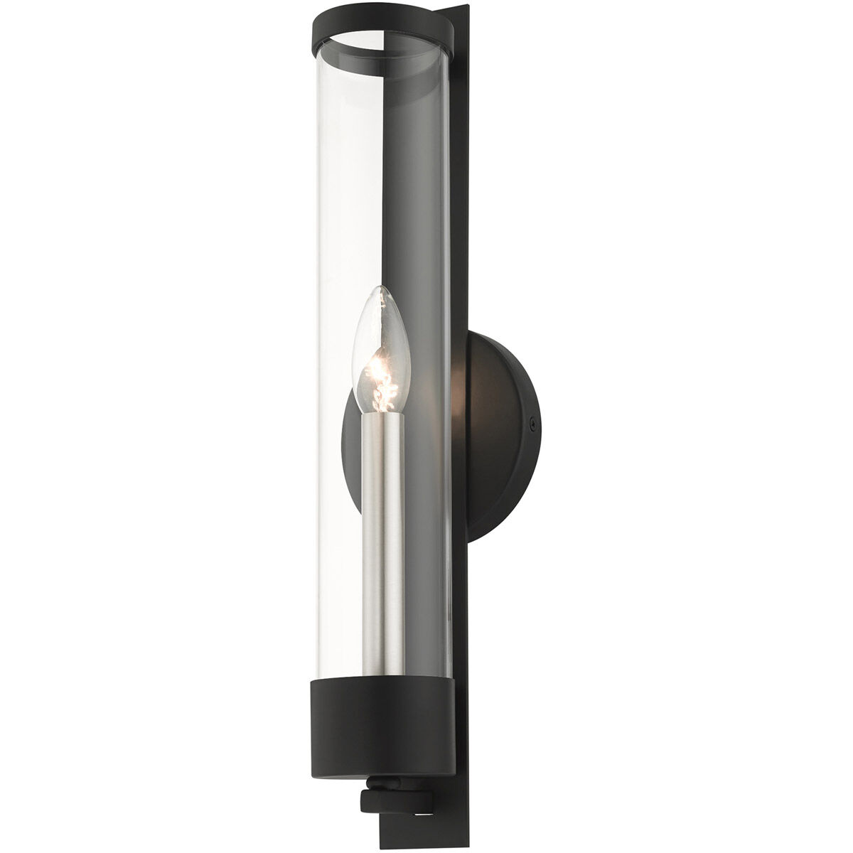 Castleton 1 Light 5 inch Black ADA ADA Single Sconce Wall Light