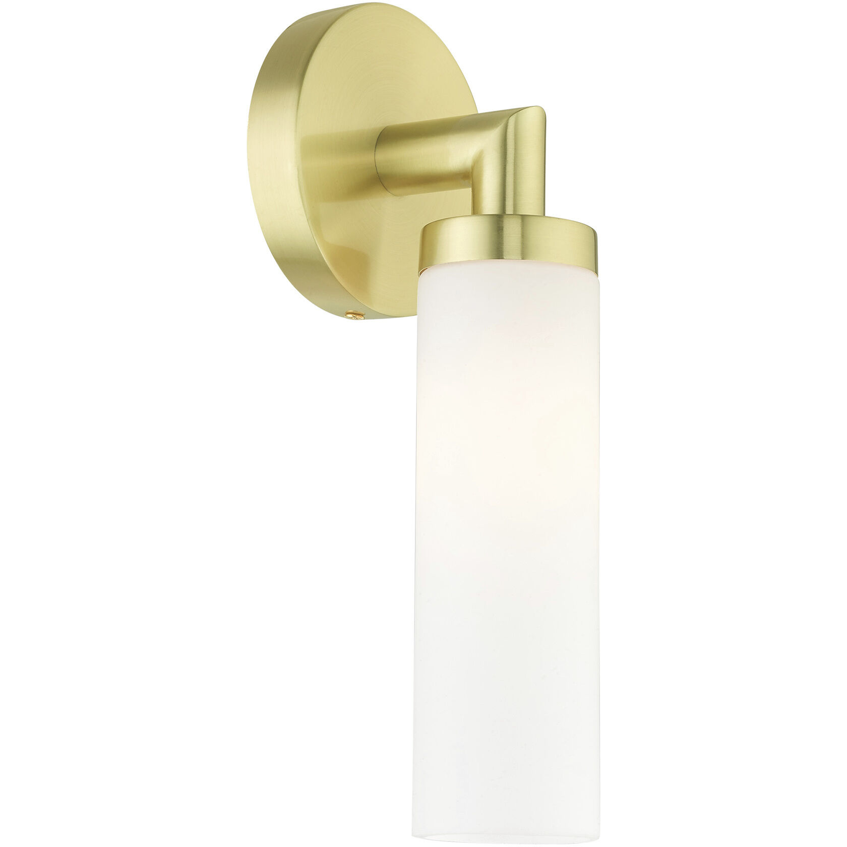 Aero 1 Light 4 inch Satin Brass ADA ADA Single Sconce Wall Light
