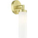 Aero 1 Light 4 inch Satin Brass ADA ADA Single Sconce Wall Light
