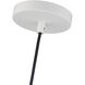 Zolana 1 Light 8.5 inch White Mini Pendant Ceiling Light