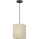 Summit 1 Light 8 inch Bronze Pendant Ceiling Light