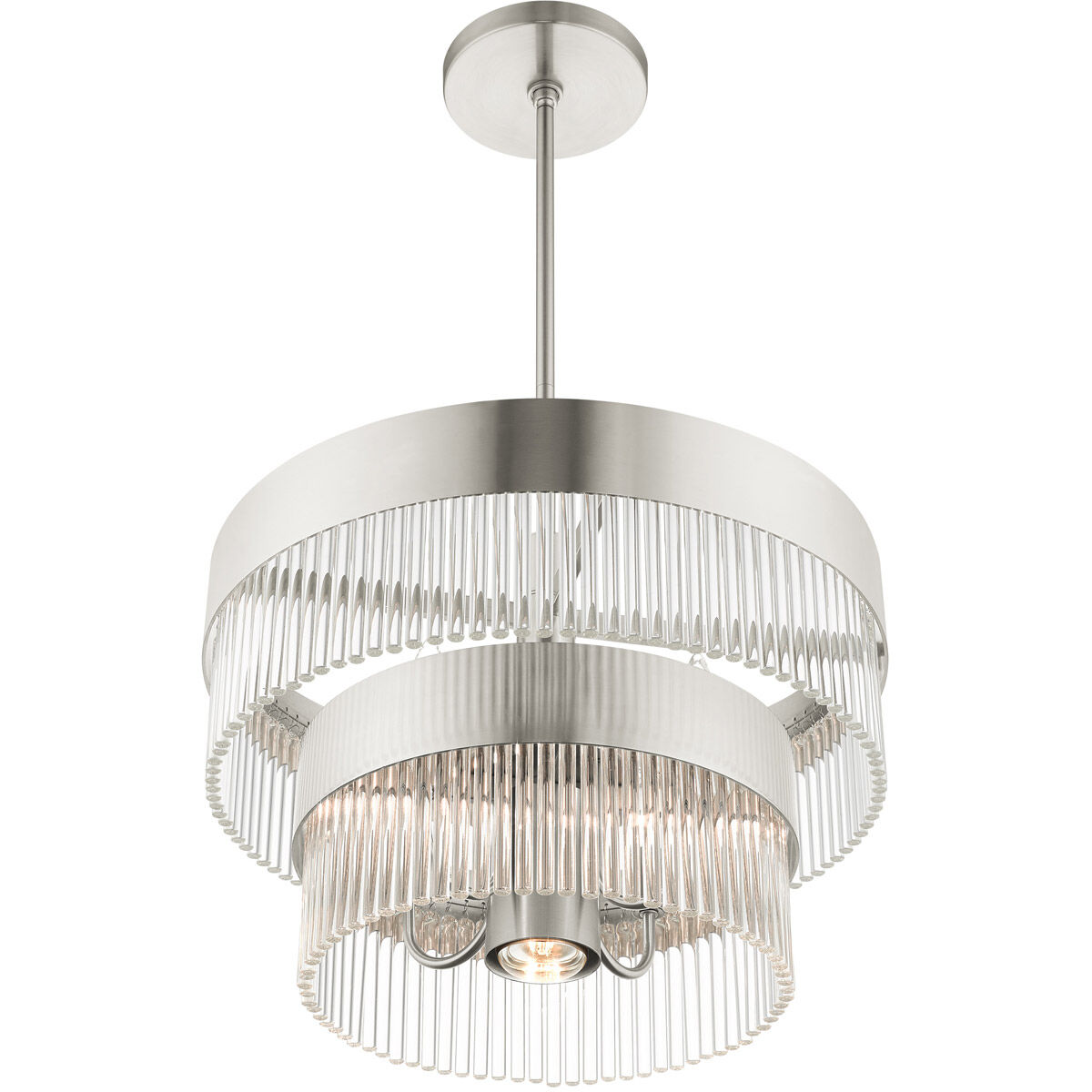 Norwich 5 Light 20 inch Brushed Nickel Chandelier Ceiling Light