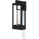 Delancey 1 Light 18.88 inch Black Outdoor Post Top Lantern