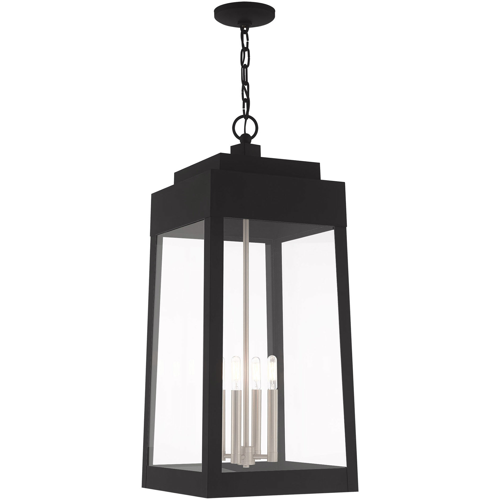 Oslo 4 Light 13.75 inch Outdoor Pendant/Chandelier