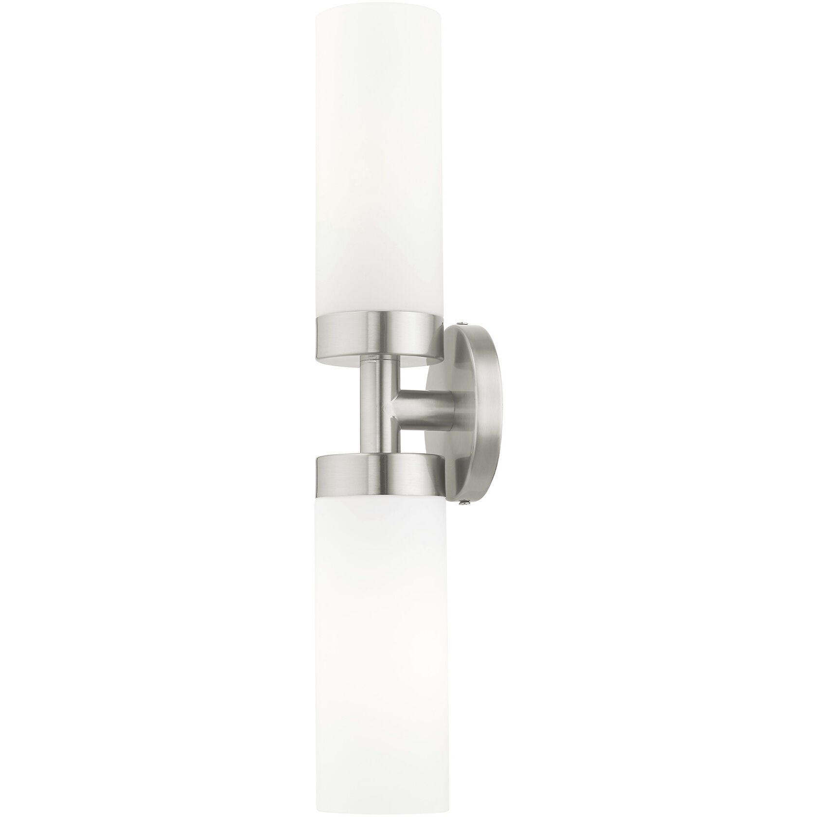 Aero 2 Light 19 inch Brushed Nickel ADA Vanity Sconce Wall Light