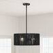 Acordia 3 Light 18 inch Black Pendant Chandelier Ceiling Light