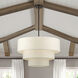 Manorwood 5 Light 28 inch English Bronze Pendant Chandelier Ceiling Light, Medium