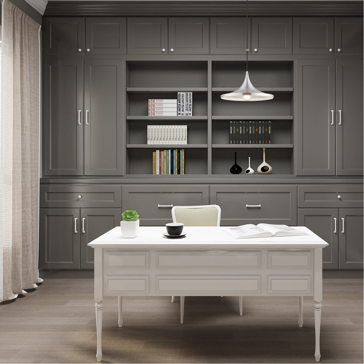 Allison 1 Light 14 inch Brushed Aluminum Mini Pendant Ceiling Light