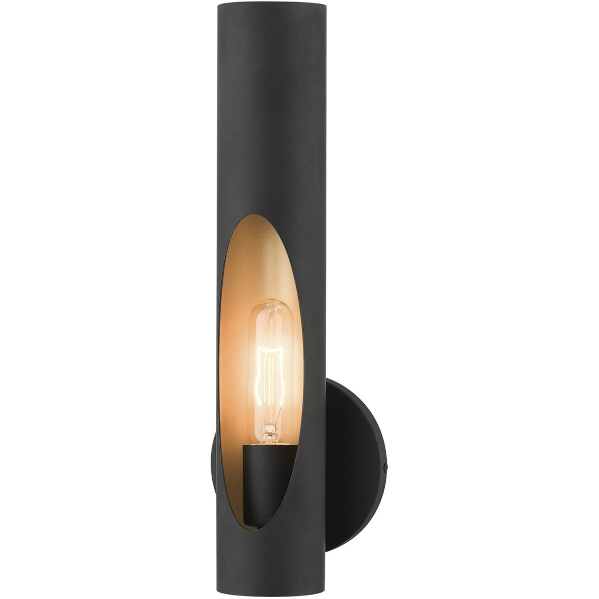 Novato 1 Light 5 inch Black ADA ADA Single Sconce Wall Light