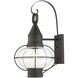 Newburyport 1 Light 20.5 inch Charcoal Outdoor Wall Lantern