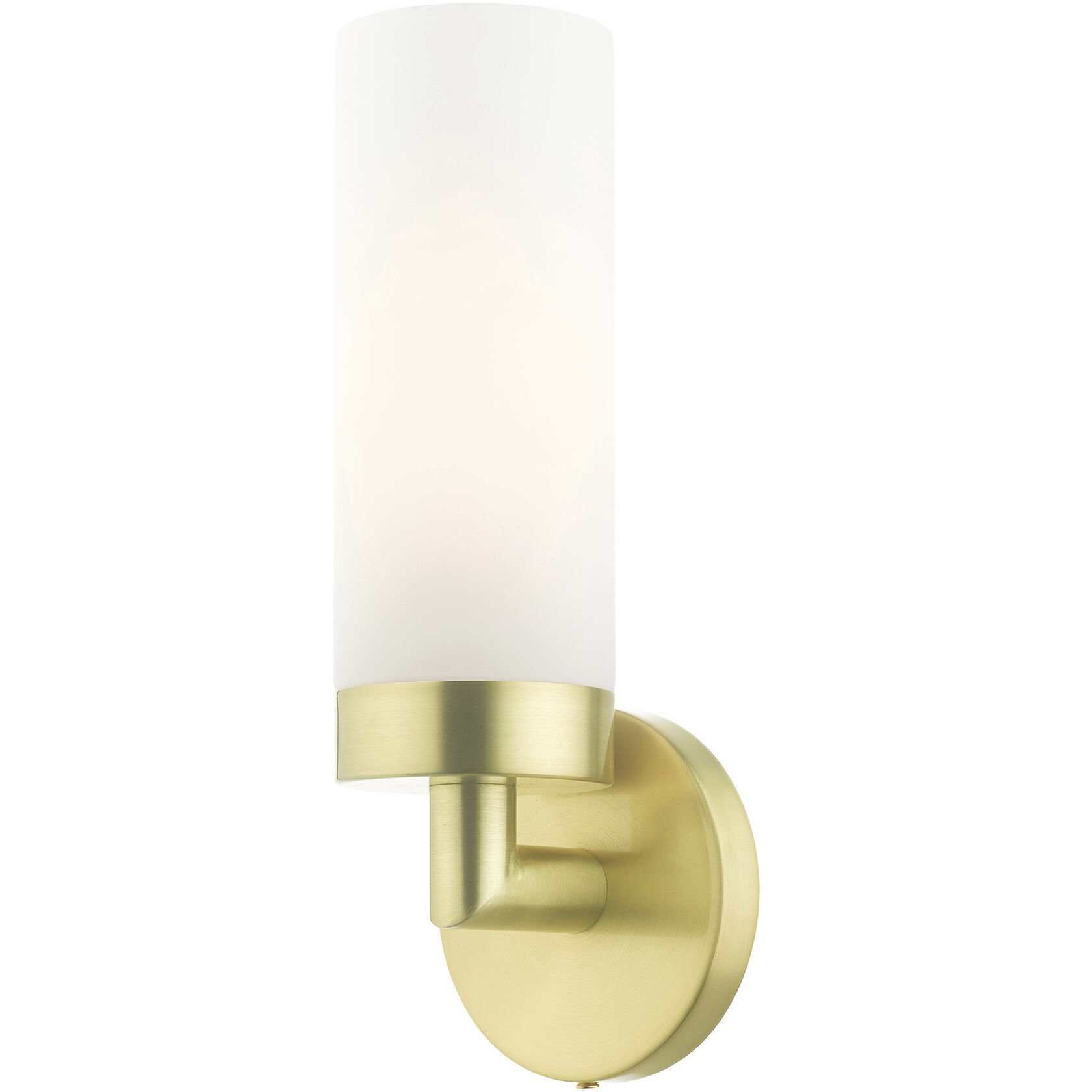 Aero 1 Light 4 inch Satin Brass ADA ADA Single Sconce Wall Light