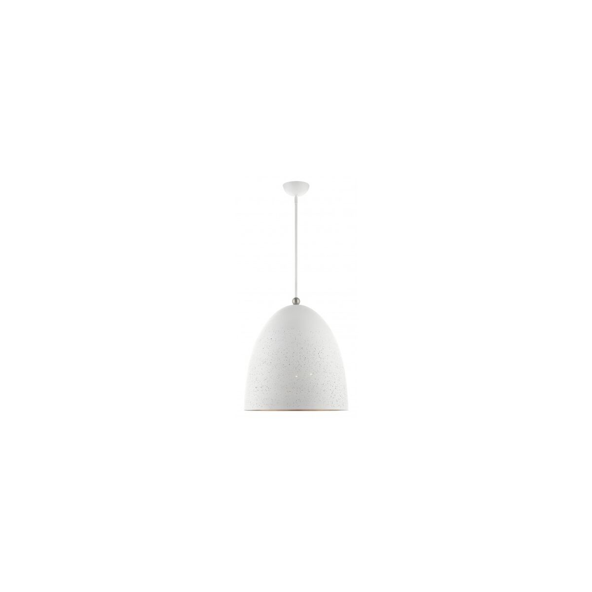 Arlington 3 Light 19 inch Scandinavian Gray with Brushed Nickel Accents Pendant Ceiling Light