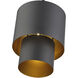 Zolana 1 Light 8.5 inch Bronze Mini Pendant Ceiling Light
