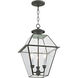 Westover 3 Light 12 inch Charcoal Outdoor Pendant Lantern