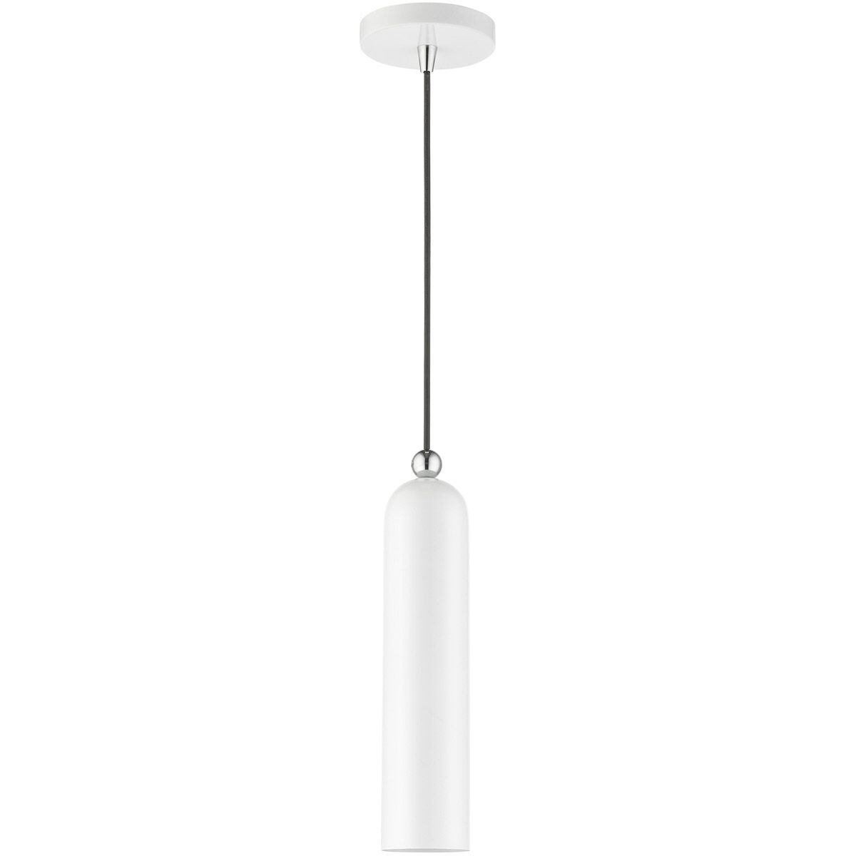 Ardmore 1 Light 5.13 inch Shiny White Pendant Ceiling Light