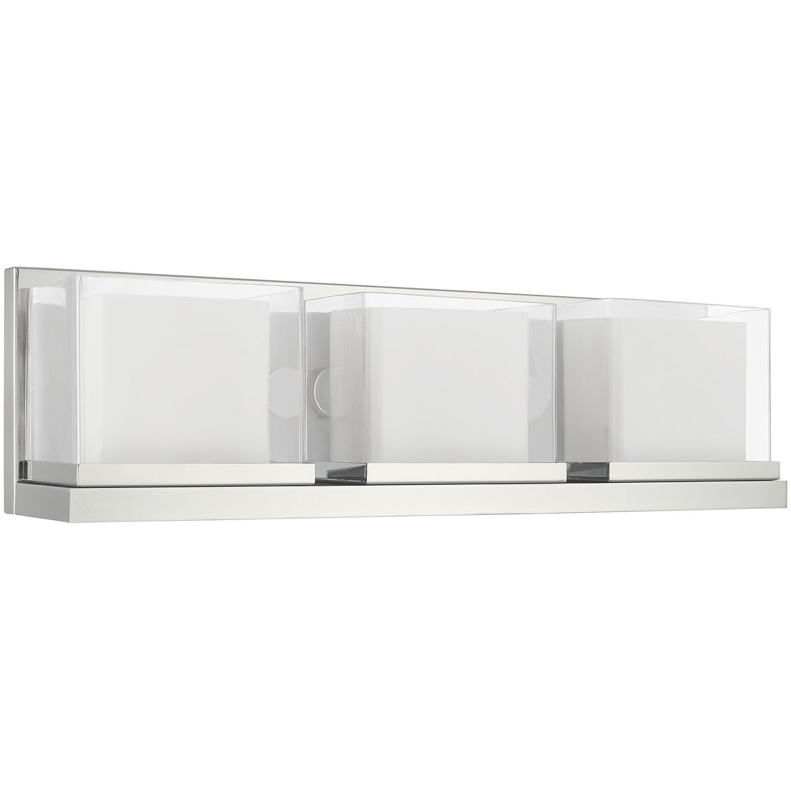 Duval 3 Light 24 inch Polished Chrome Bath Vanity Wall Light