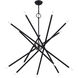 Soho 14 Light 40 inch Black Foyer Chandelier Ceiling Light