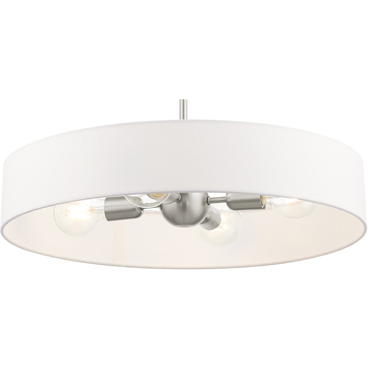 Venlo 4 Light 22 inch Brushed Nickel Pendant Ceiling Light