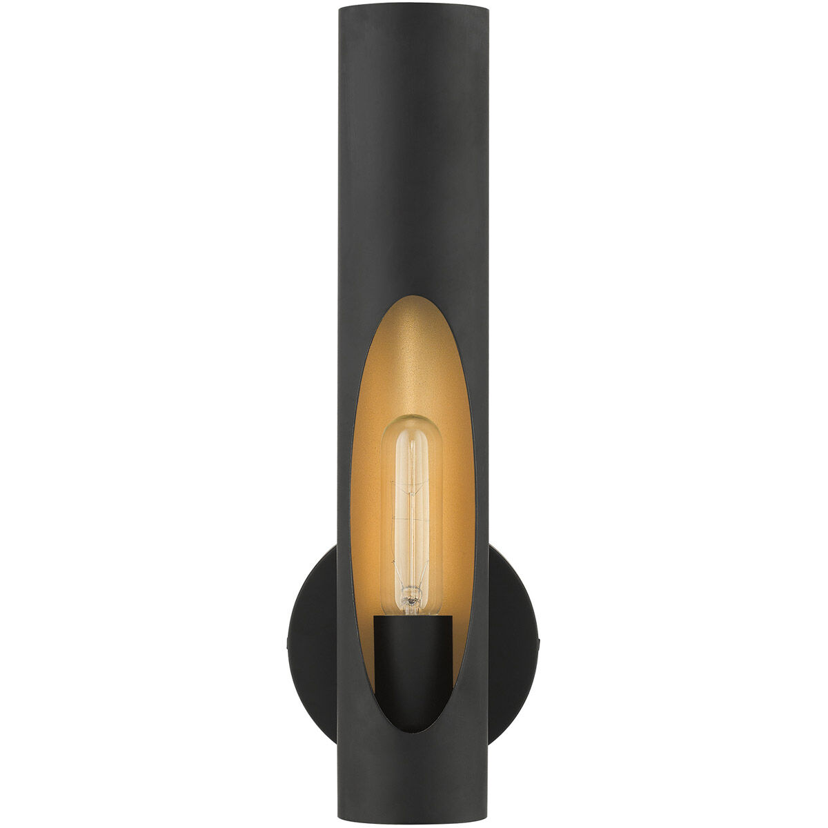 Novato 1 Light 5 inch Black ADA ADA Single Sconce Wall Light