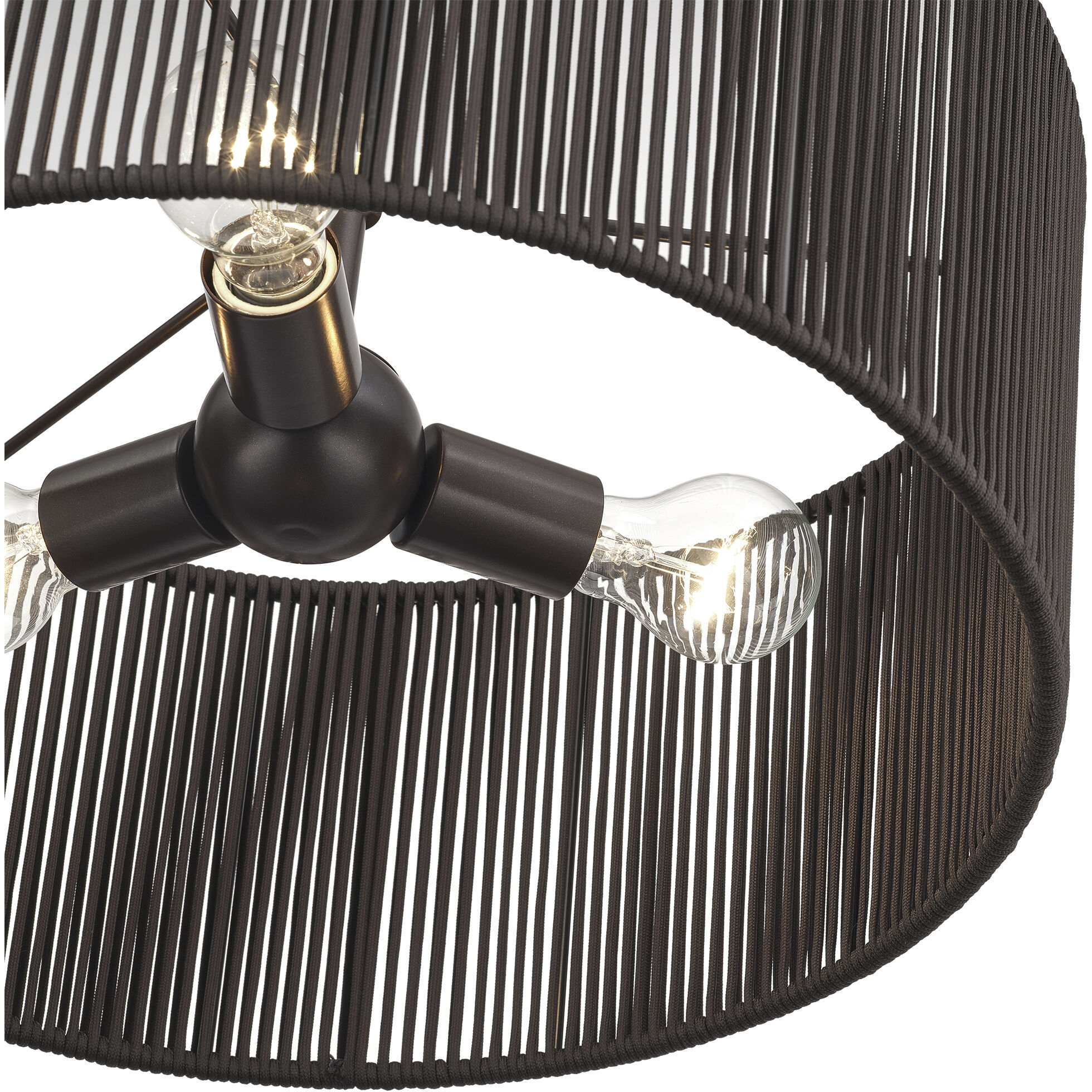 Acordia 3 Light 18 inch English Bronze Pendant Chandelier Ceiling Light