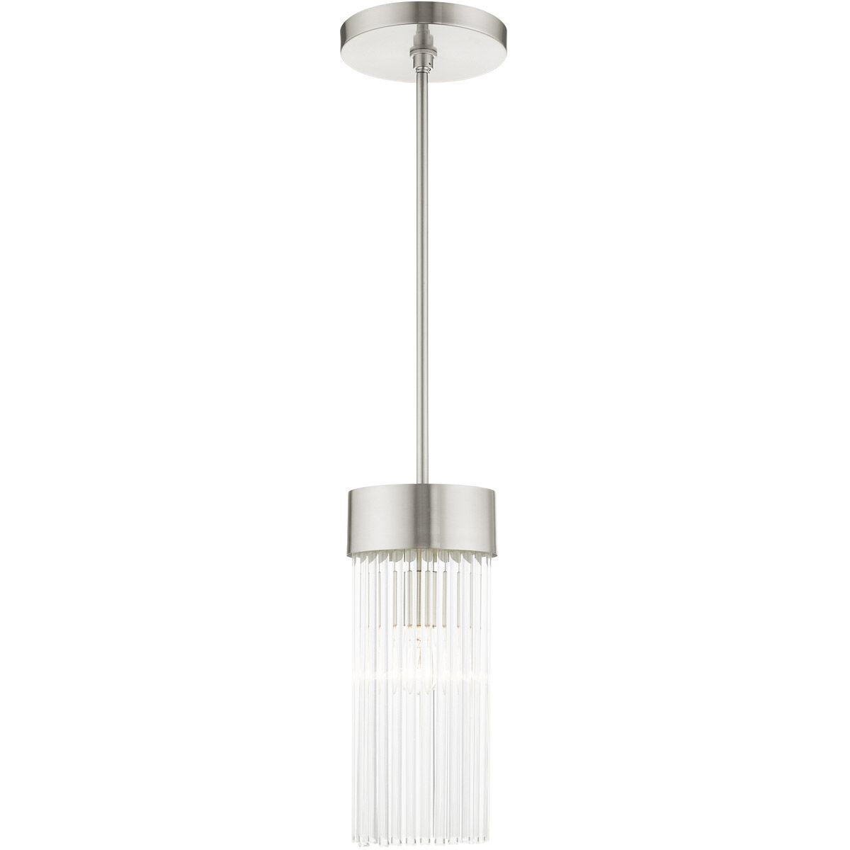 Norwich 1 Light 7 inch Brushed Nickel Pendant Ceiling Light