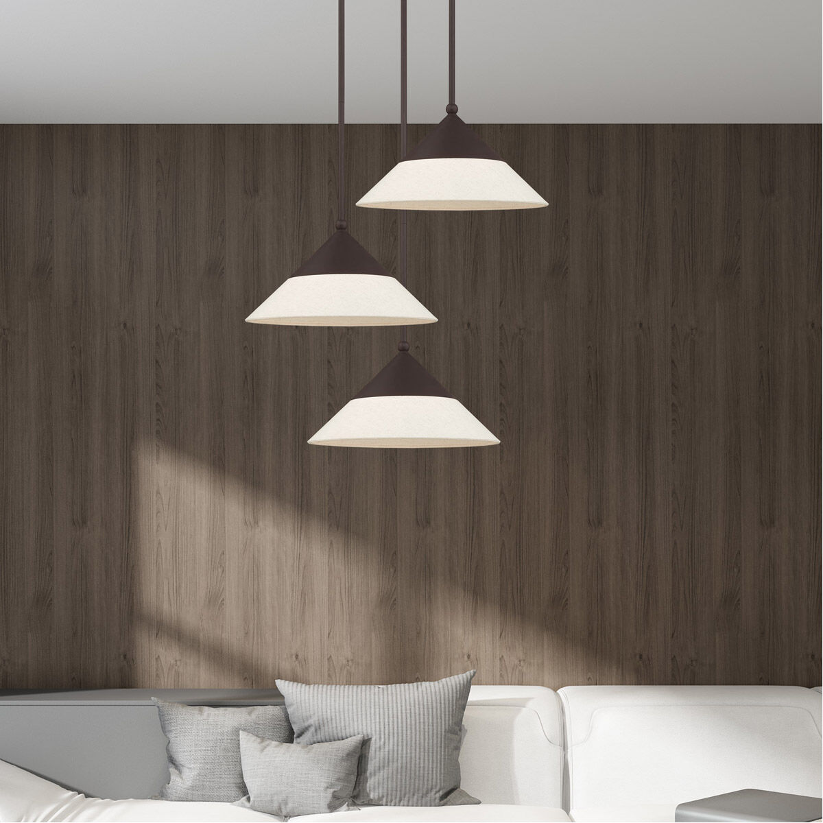 Stockholm 1 Light 15 inch Bronze Mini Pendant Ceiling Light